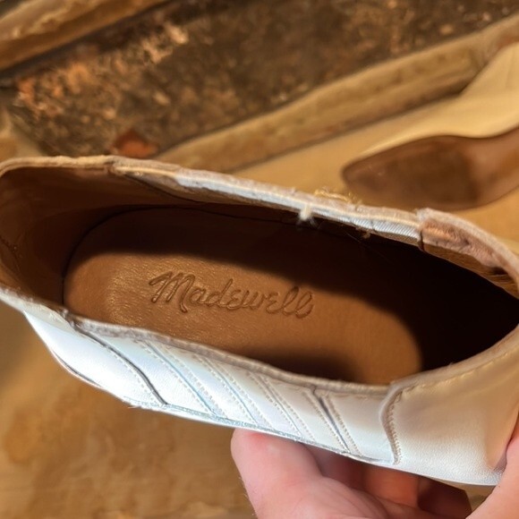 Madewell Bonham White Leather Bootie - Picture 9 of 10